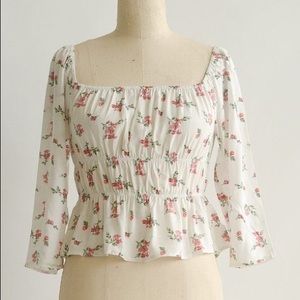 ADORED VINTAGE rose blouse